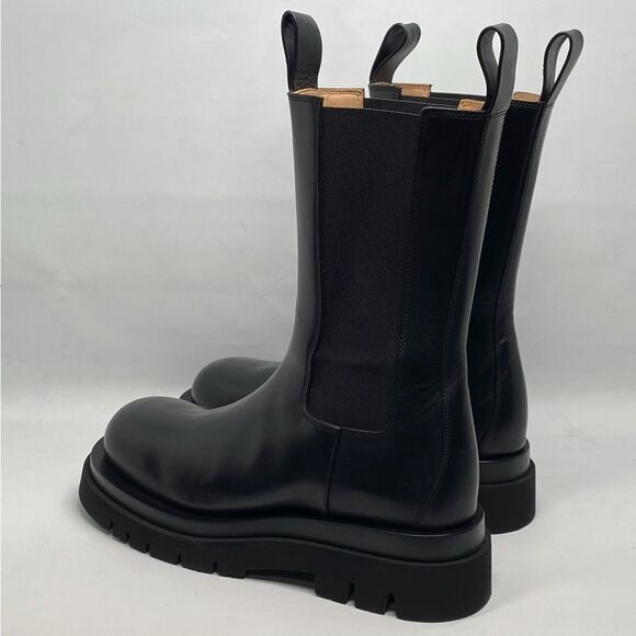 Bottega Veneta Lug Sole Leather Chelsea Boots size 40 - Picture 8 of 16